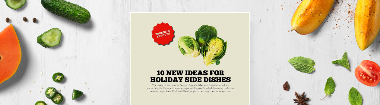 10 New Ideas For Holiday Side Dishes