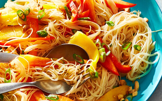 Thai-Inspired Rice Noodle Salad