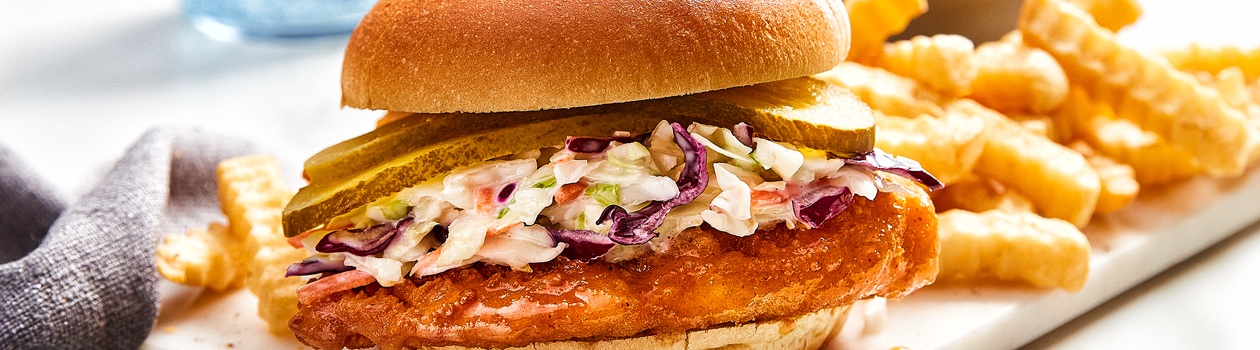 Nashville-Style Hot & Crispy Fish Sandwich