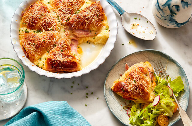 Double-Ham-and-Cheese-Croissant-Strata