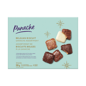 Box of Panache Belgian biscuit Ganache assortment