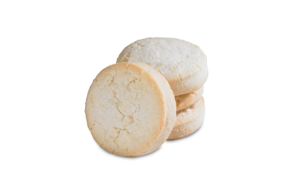 Stack of shortbread cookies