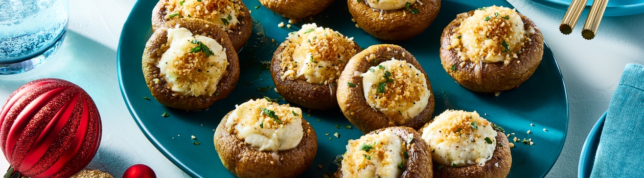 French Onion Soup Stuffed Mushrooms