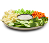 Vegetables and dip