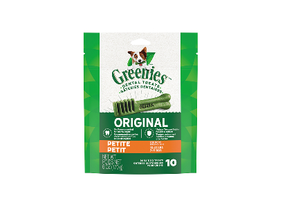 GREENIES DOG TREAT PETITE 6OZ