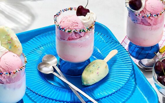 Birthday Cake Mini Bar Float
