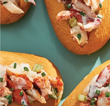 Chive-lime lobster rolls