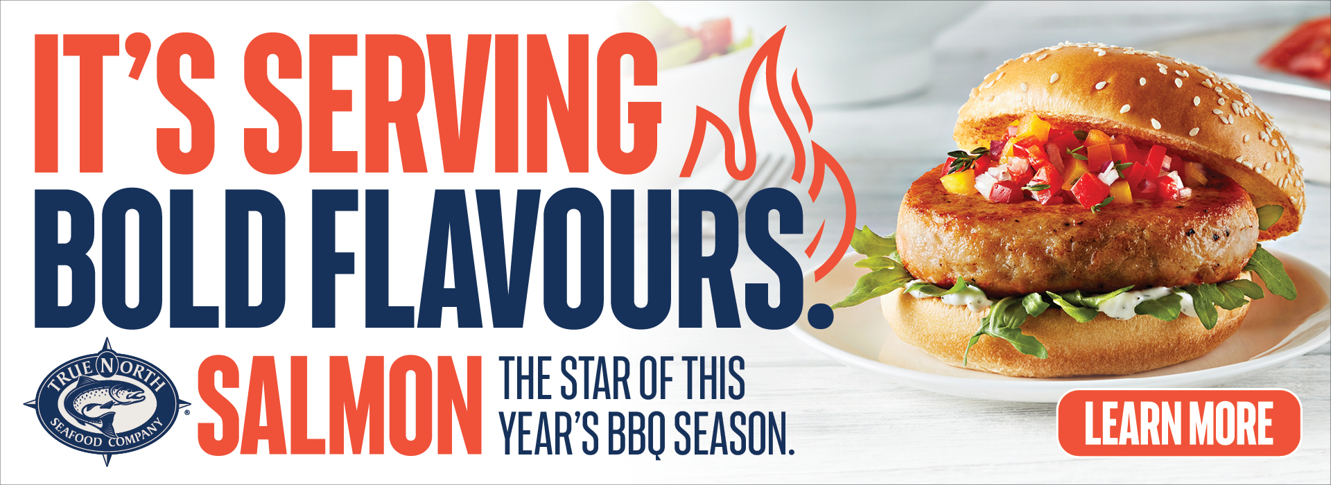 IT'S SERVING, BOLD FLAVOURS.